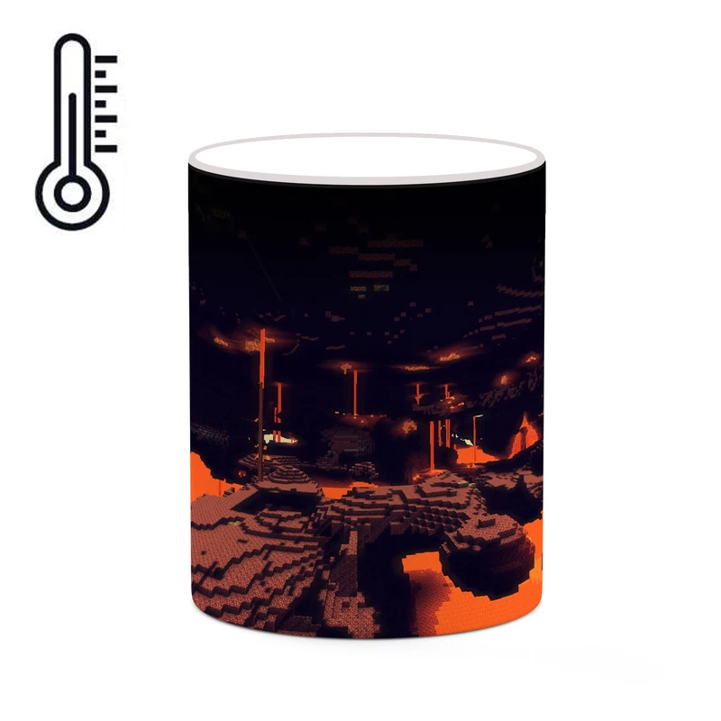 ماگ حرارتی کاکتی طرح ماینکرافت minecraft مدل mgh41203