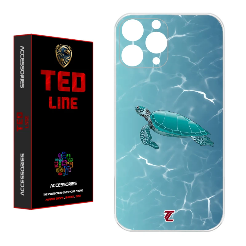 کاور تد لاین طرح لاک پشت کد 1100 مناسب برای گوشی موبایل اپل Iphone 11 Pro Max