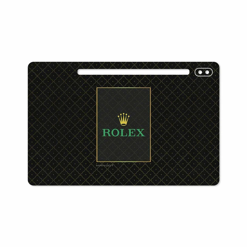 برچسب پوششی ماهوت مدل Rolex-Logo مناسب برای تبلت سامسونگ Galaxy Tab S6 2019 SM-T860