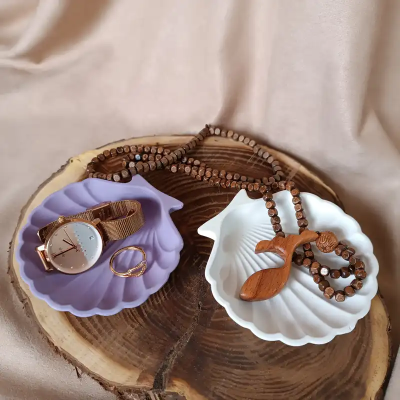 استند تزئینی مدل صدف کد S2 بسته 2 عددی