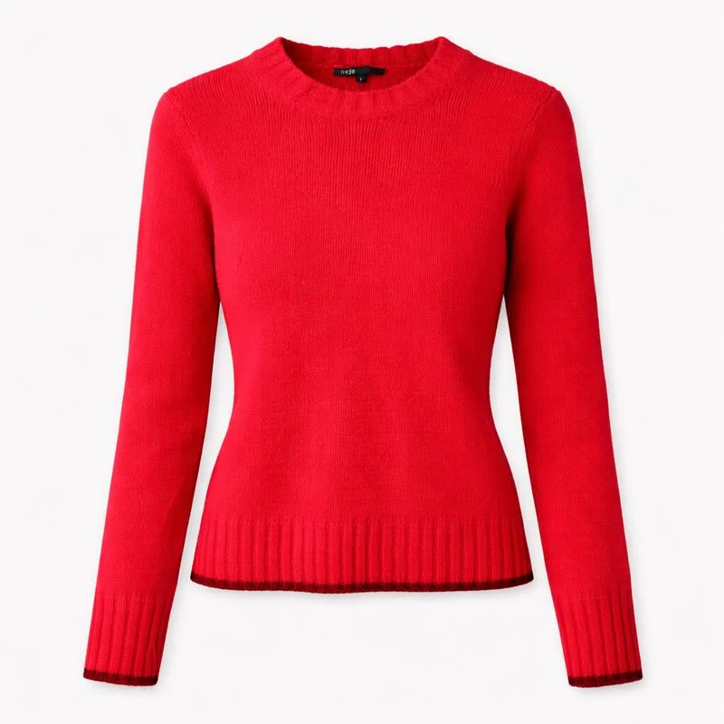 پلیور یقه گرد زنانه مدل A01