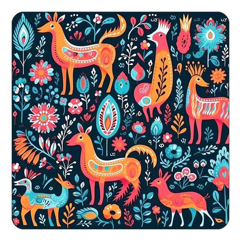 مگنت کاکتی طرح حیوانات رنگی مدل mp25448