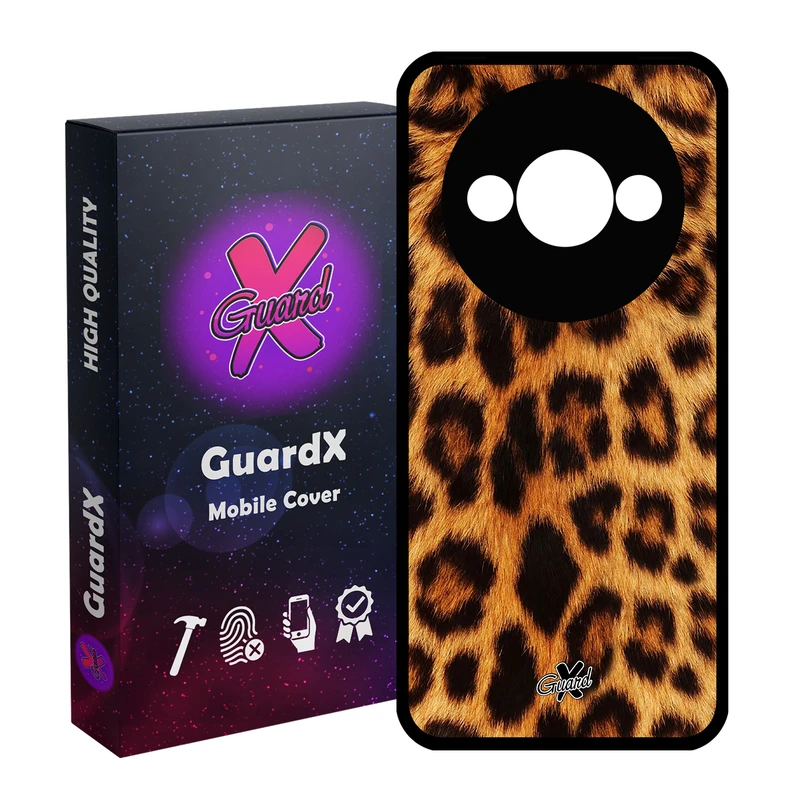 کاور گارد ایکس طرح Leopard مدل Glass10095 مناسب برای گوشی موبایل شیائومی Redmi A3 4G/ A3X 4G/ Poco C61