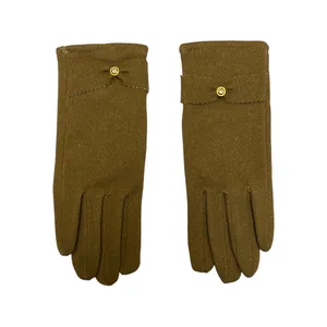 دستکش زنانه مدل فوتر داخل خز