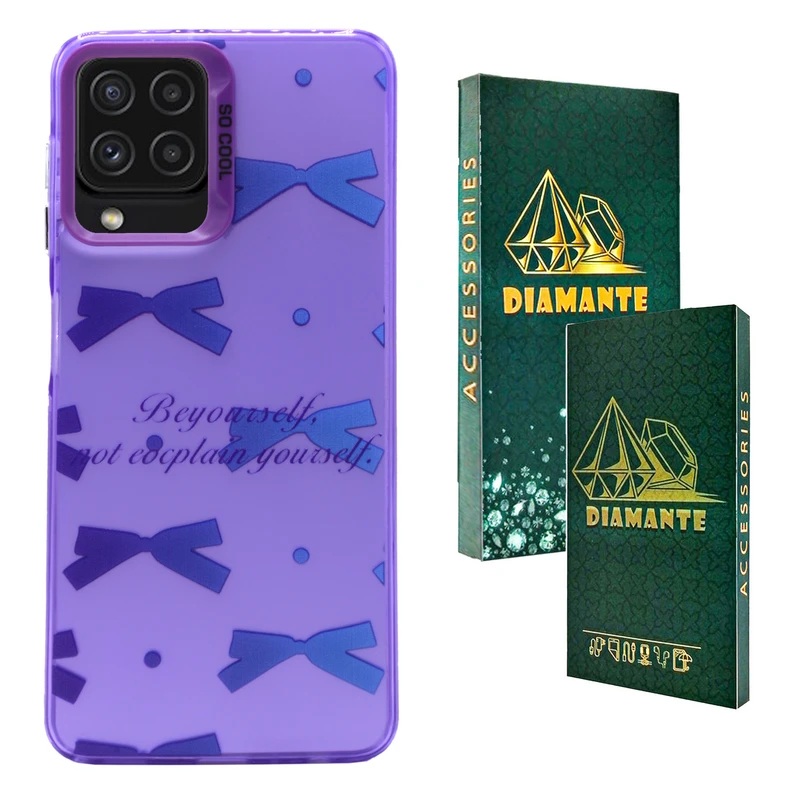 کاور دیامانته مدل Papillon Gn مناسب برای گوشی موبایل سامسونگ Galaxy F22