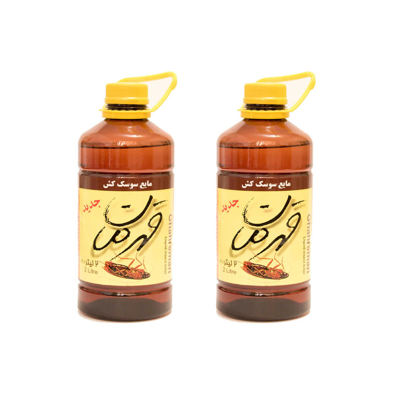 مایع سوسک کش مدل New-02 حجم 2000 میلی لیتر مجموعه 2 عددی