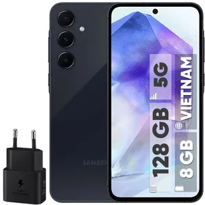 Samsung Galaxy A55 Dual SIM 128hGB And 8GB RAM Mobile Phone - Vietnam - With 25W Samsung Charger
