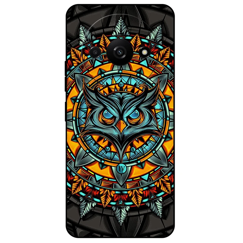 کاور مگافون طرح جغد مدل 1903 مناسب برای گوشی موبایل شیائومی Poco C61