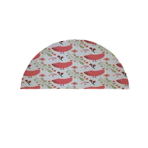 پادری مدل نیم دایره طرح مرغ کد 9411 سایز 90×45 سانتی متر