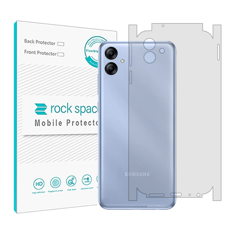 محافظ پشت گوشی شفاف راک اسپیس مدل HyGEL مناسب برای گوشی موبایل سامسونگ Galaxy A04e