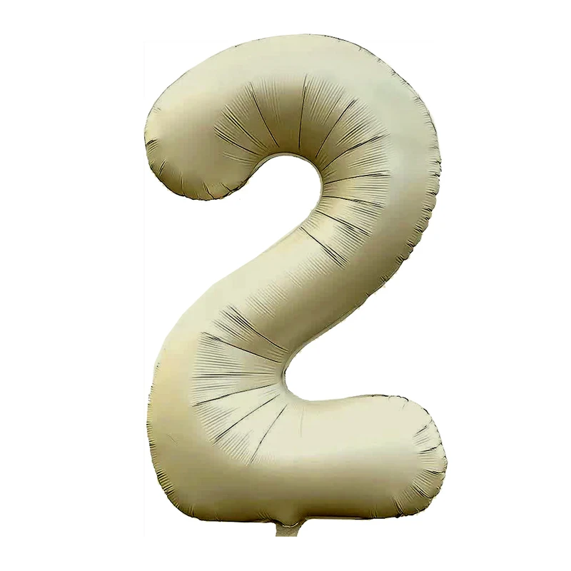  بادکنک فویلی هوس اف بیرتا مدل عدد 2 طرح خاکی