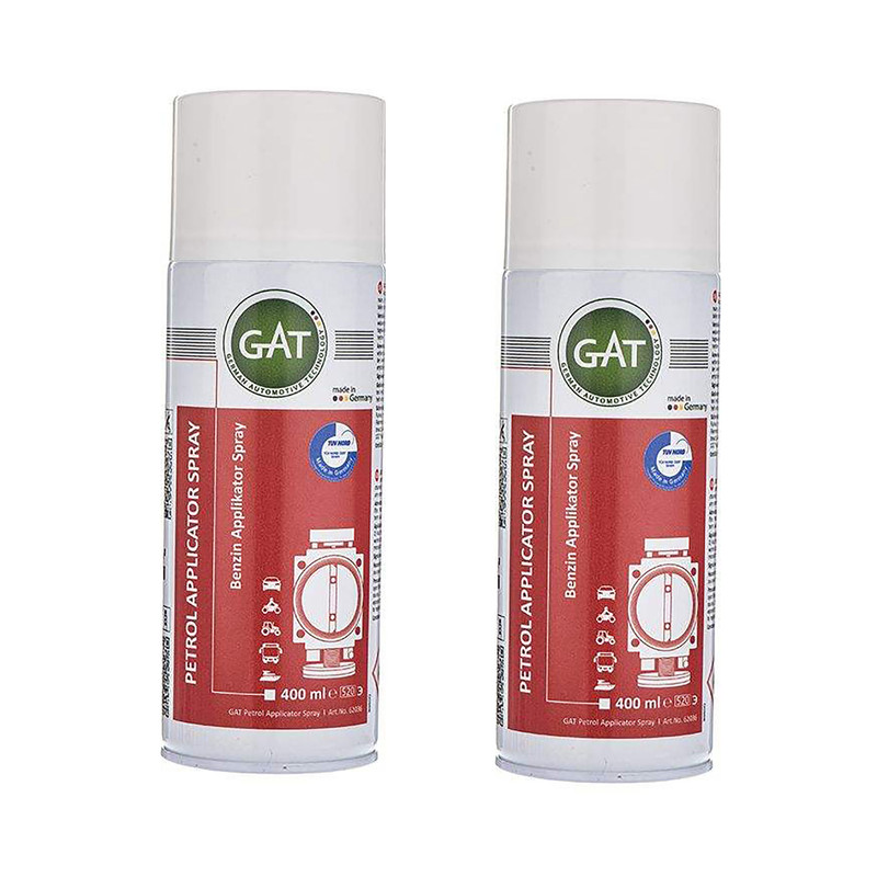 اسپری انژکتورشوی خودرو گات مدل Petrol Applicator-62036 حجم 400 میلی لیتر بسته 2 عددی