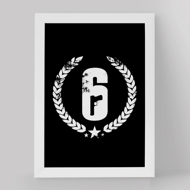 تابلو خندالو مدل رینبو سیکس Rainbow Six کد 10319