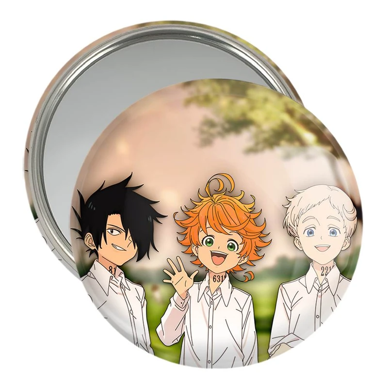 آینه جیبی خندالو مدل انیمه ناکجا آباد موعود Promised Neverland  کد 10117