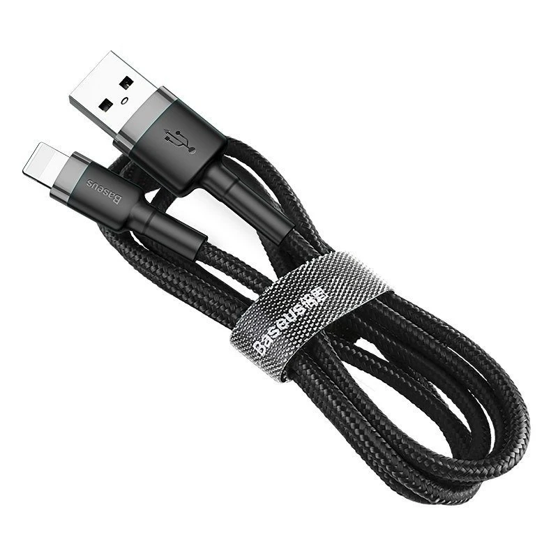 کابل تبدیل USB به لایتنینگ باسئوس مدل Cafule Cable طول 1 متر