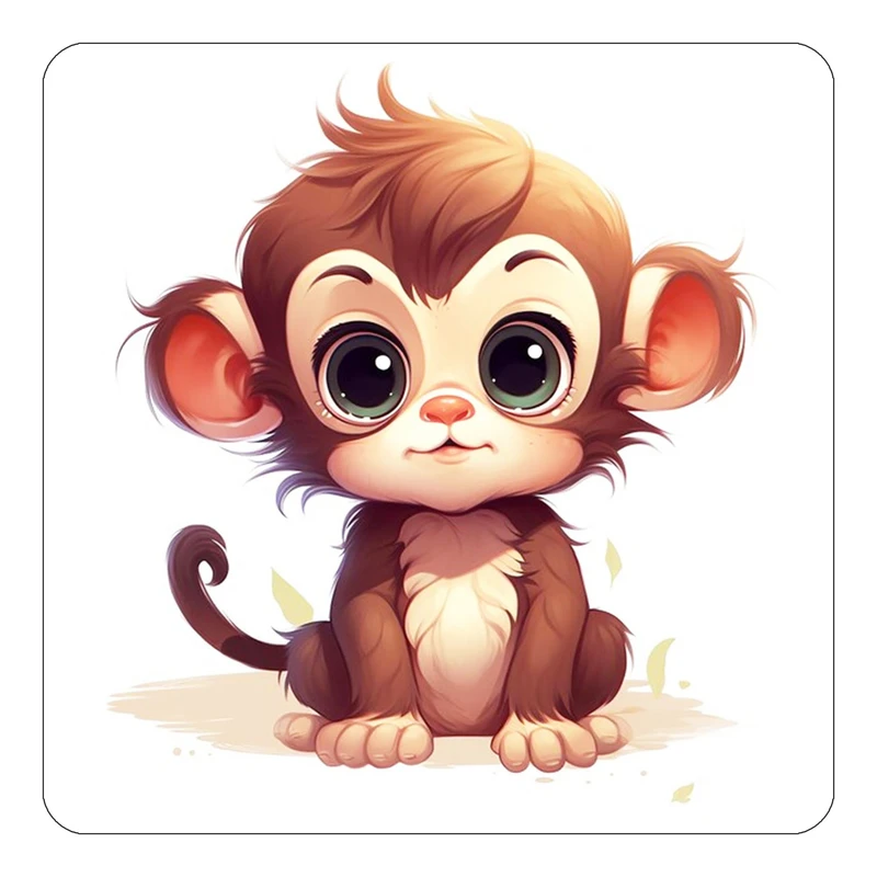 مگنت کاکتی طرح حیوانات کارتونی مدل mp28186