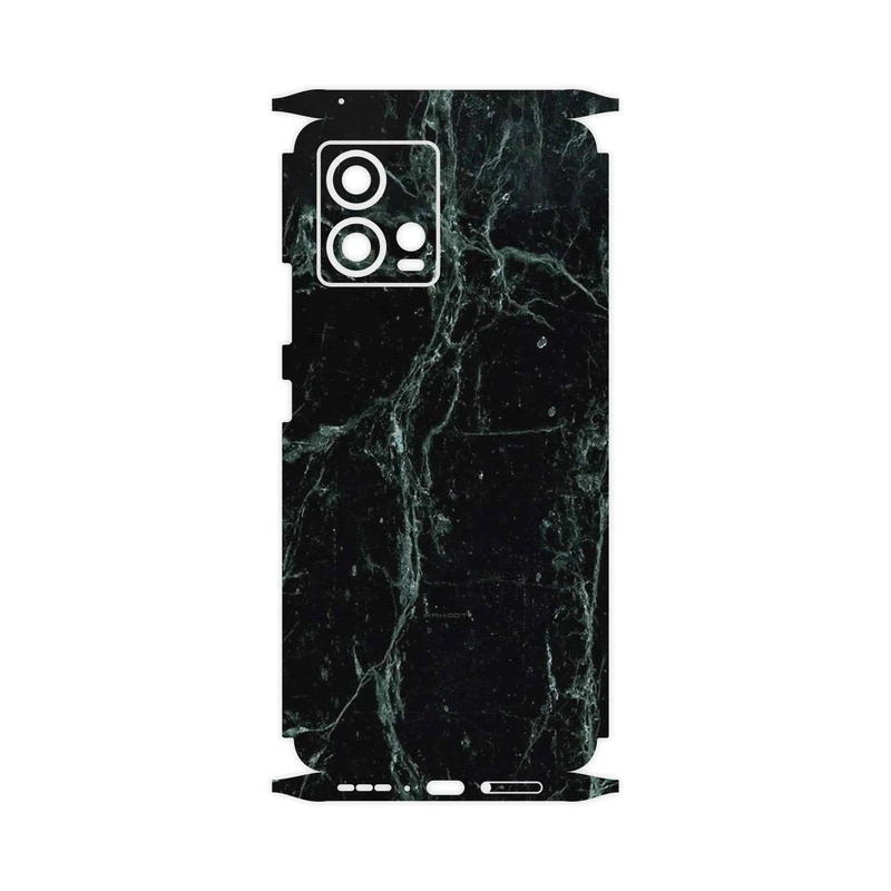 برچسب پوششی ماهوت مدل Graphite_Green_Marble-FullSkin مناسب برای گوشی موبایل موتورولا Edge 30 Fusion