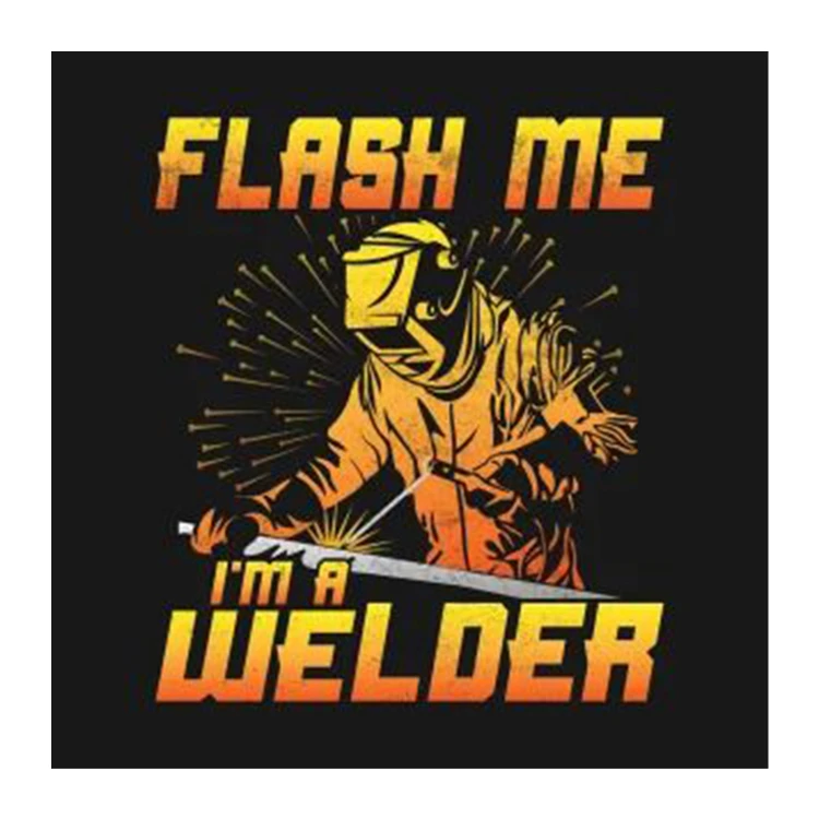 استیکر پارچه و لباس پاد آفرین مدل جوشکار کد 4418