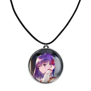 گردنبند خندالو مدل ساکورا و لنسر انیمه فیت استی نایت Fate Stay Night کد 2279722794