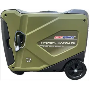 موتور برق بنزینی 9 اسب بخار یورو پاور مدل EP9700S-INV-EW-LPG
