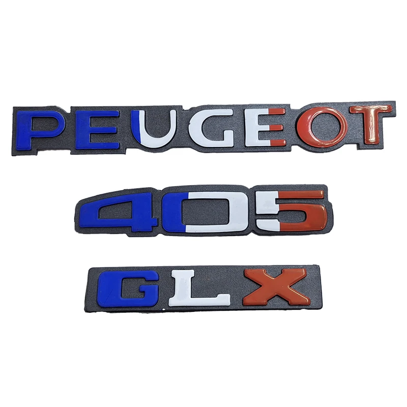 آرم صندوق عقب خودرو کالانیکس مدل PUG-405FER-10527 مناسب برای پژو 405 مجموعه 3 عددی