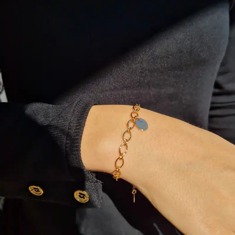 دستبند زنانه ژوپینگ مدل زنجیری ساده