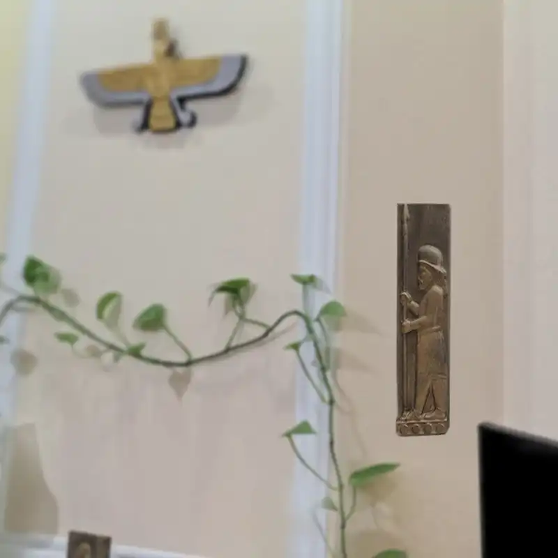 کتیبه طرح سرباز هخامنشی مجموعه 2 عدد