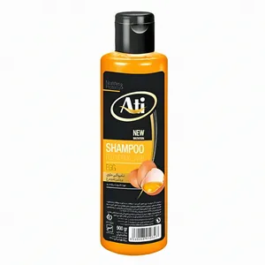 شامپو تقویت کننده مو آتی مدل Egg مناسب برای انواع مو حجم 900 میلی لیتر