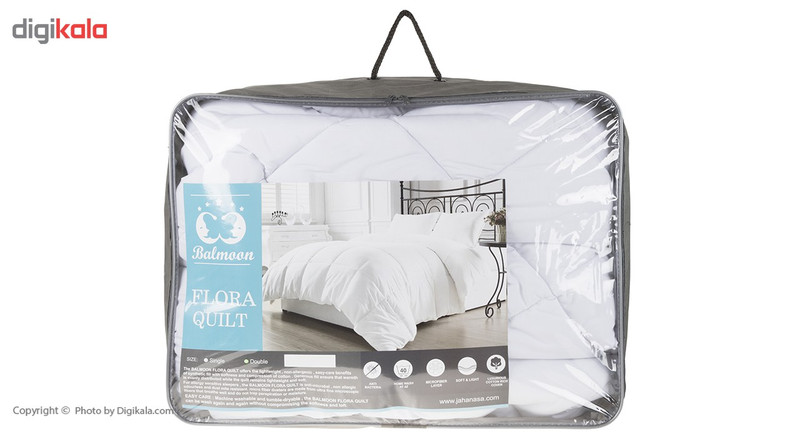 لحاف بالمون مدل Flora Quilt دو نفره