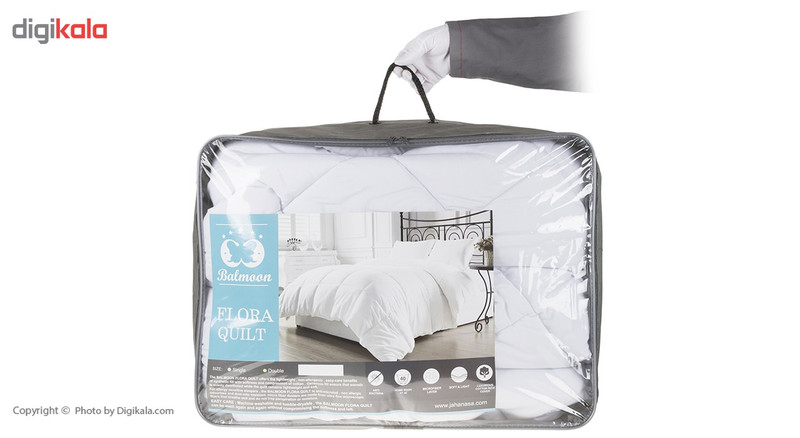 لحاف بالمون مدل Flora Quilt دو نفره