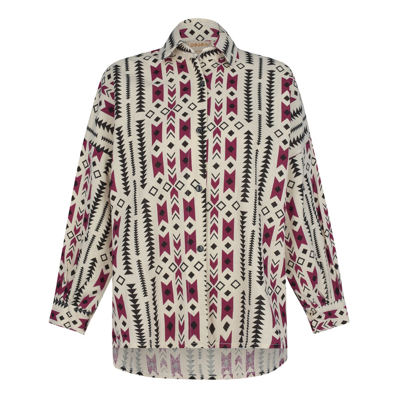 شومیز آستین بلند زنانه مدل N-01