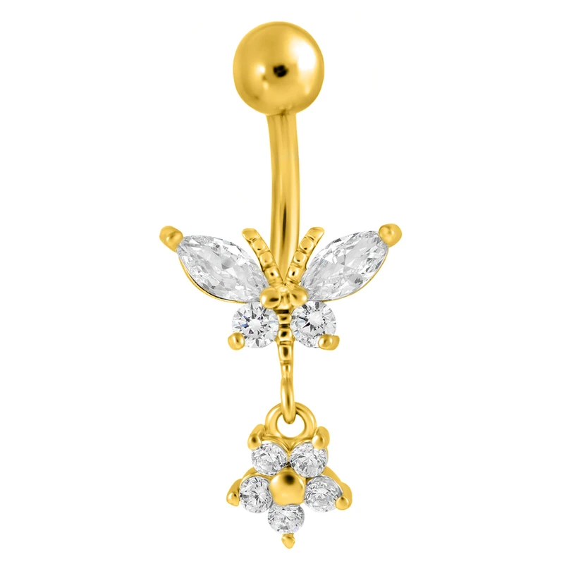 پیرسینگ ناف زنانه اقلیمه مدل HS58