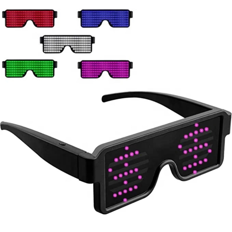 عینک مهمانی مدل Glowing LED عینک مهمانی مدل Glowing LED