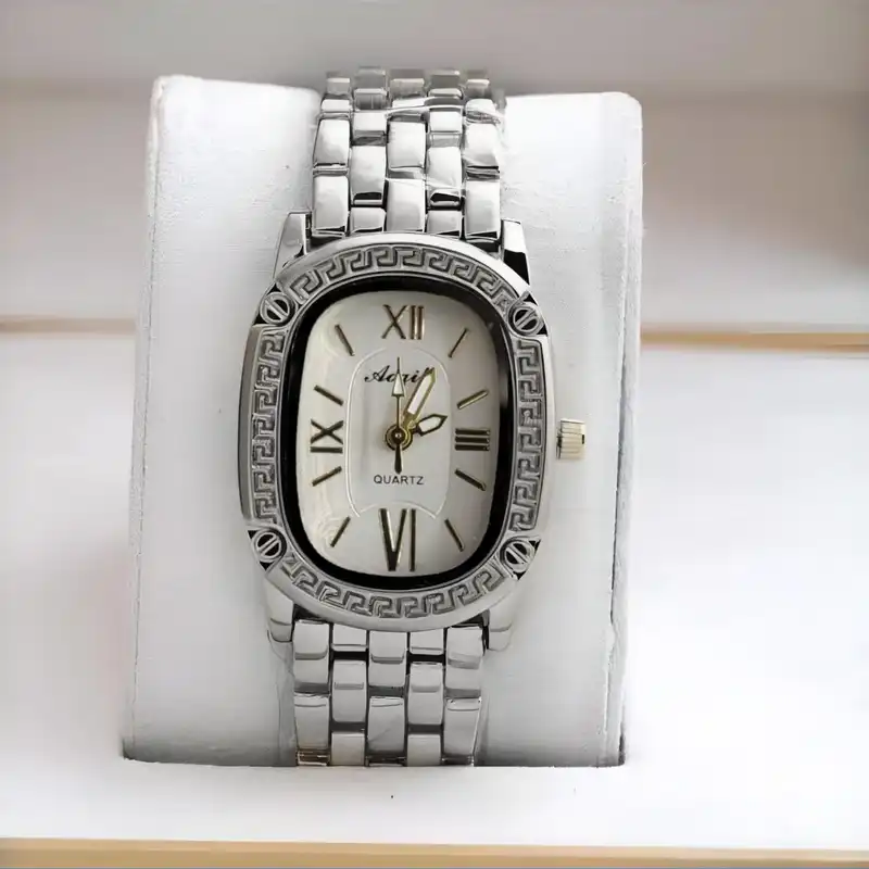 ساعت مچی عقربه ای زنانه مدل یونانی کلاسیک 066