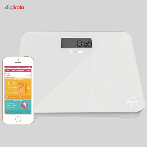 ترازو دیجیتال اوزاکی مدل Ofitness OH013 ترازو دیجیتال اوزاکی مدل Ofitness OH013