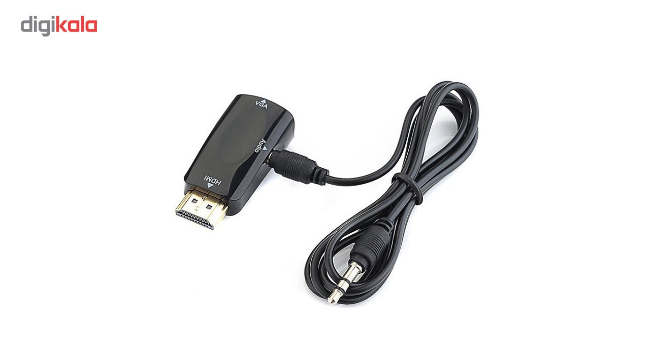 مبدل HDMI به VGA و Audio مدل HD adaptor