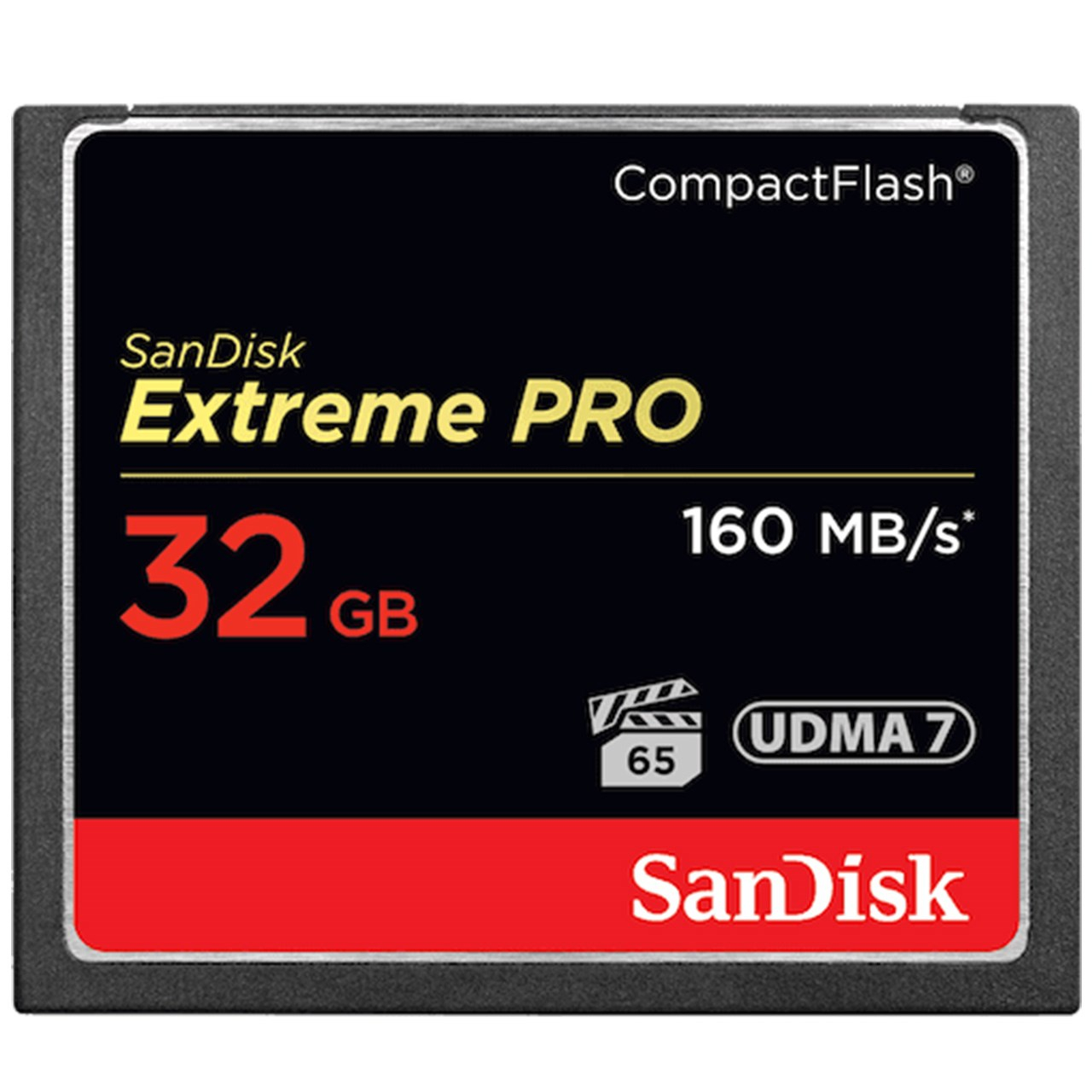 کارت حافظه CompactFlash سن دیسک مدل Extreme Pro سرعت 1067X 160MBps ظرفیت 32 گیگابایت