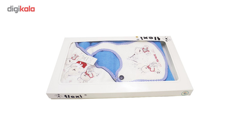 ست حوله نوزادی 4 تکه ایرسا مدل Little Baby