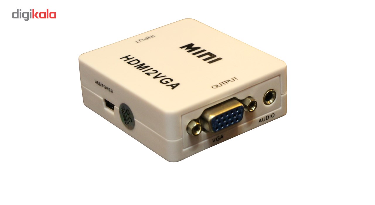 مبدل HDMI به VGA و AUDIO مدل MINI عکس شماره 3