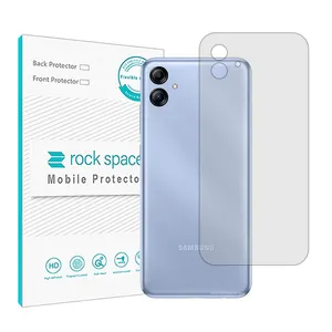 Rock space HyGEL model transparent phone back protector suitable for Samsung Galaxy M04 mobile phone