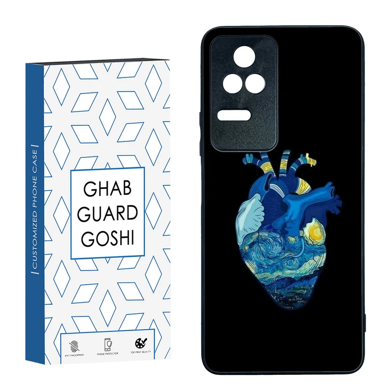 کاور قاب گارد گوشی طرح قلب کد TPU-298 مناسب برای گوشی موبایل شیائومی  Redmi K40S / Poco F4 5G