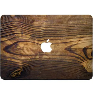 برچسب تزئینی ونسونی مدل Real Wood مناسب برای مک بوک