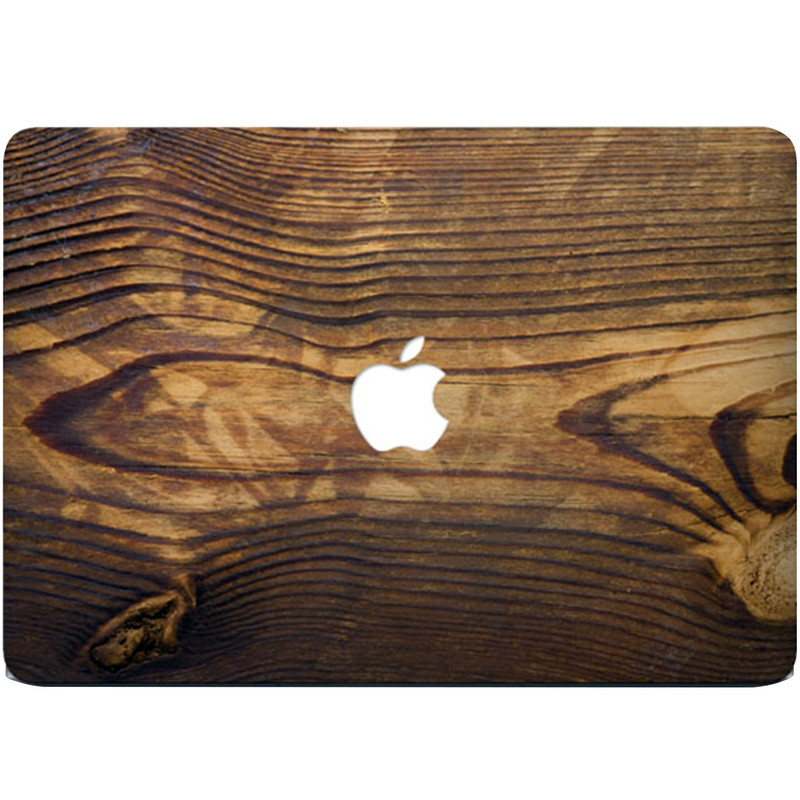 برچسب تزئینی ونسونی مدل Real Wood مناسب برای مک بوک