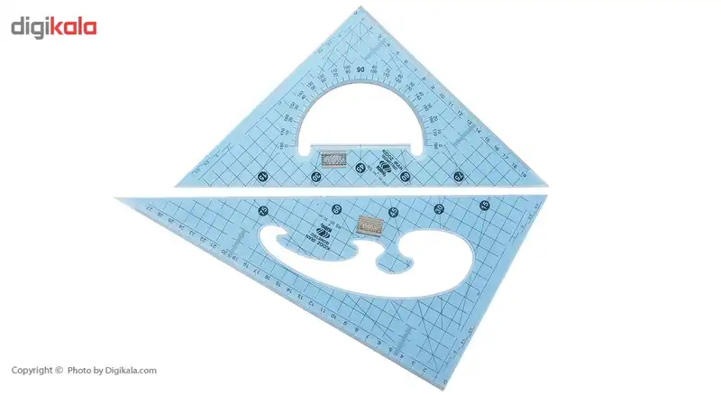 ست گونیای 2 عددی کیدوز