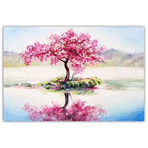 DecoGraph Watercolor 355 Wood Chassis Size 60x40 Cm