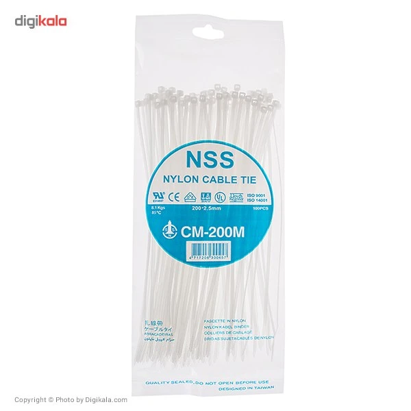 عکس شماره 2 : بست کمربندی ان اس اس مدل cm-200m سایز 20 سانتی متری