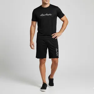 ست تی شرت و شلوارک مردانه مدل  Los Angeles کد TSH011