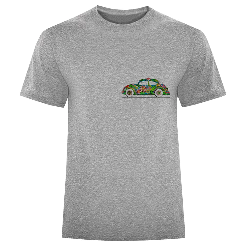 تی شرت آستین کوتاه مردانه مدل فلوکس D124