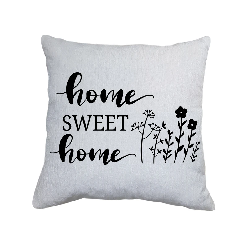 کاور کوسن طرح home SWEET home کد9483