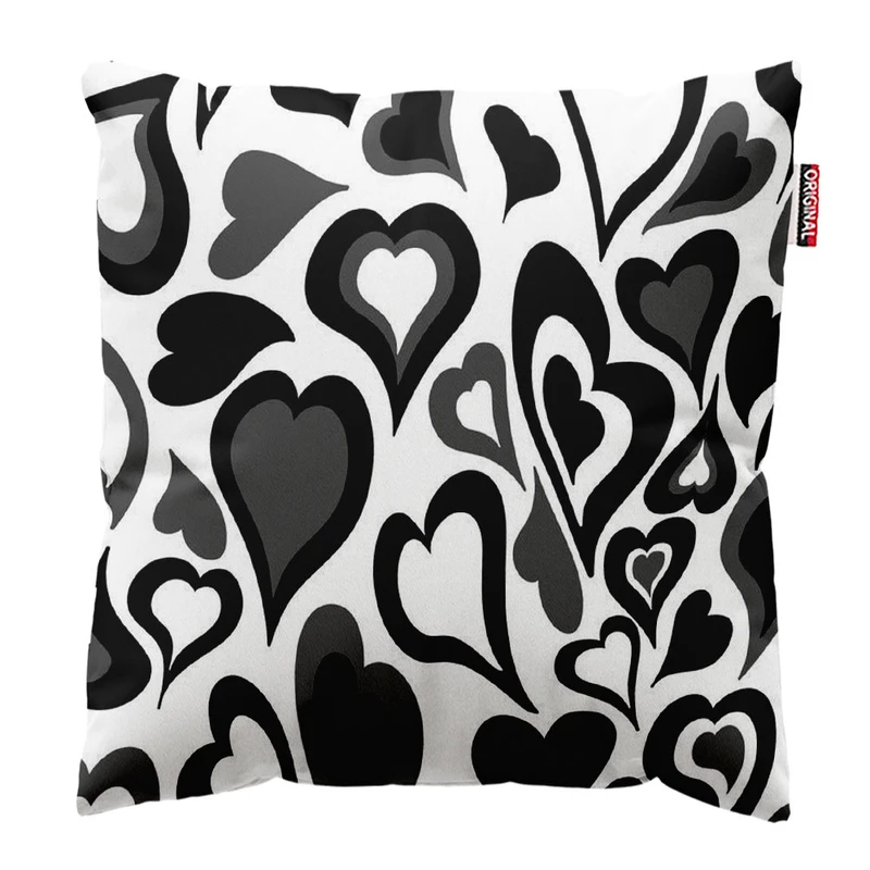  کوسن پاد آفرین طرح قلب سایز 30*30 سانتی متر کد 473
